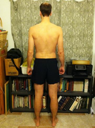 Day 50 - Back View - 2/22/2012