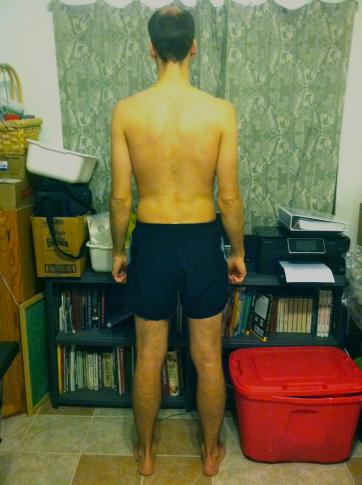 Day 1 - Back View - 1/1/2012